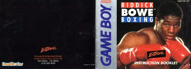 manual for Riddick Bowe Boxing
