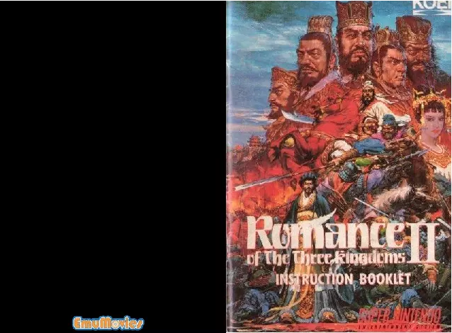manual for Romance of the Three Kingdoms II