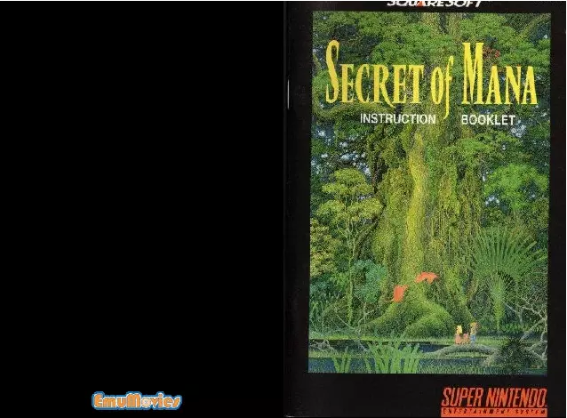 manual for Secret of Mana