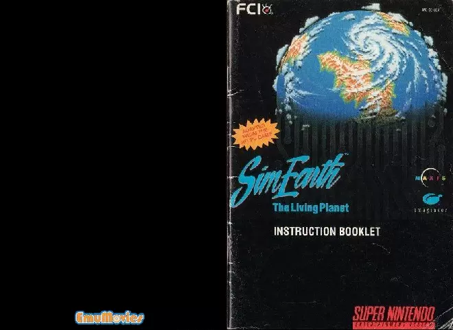 manual for Sim Earth - The Living Planet