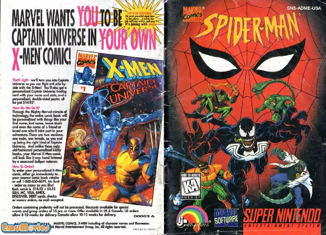 Spider-Man - Animated Series (1994) - Download ROM Super Nintendo -  
