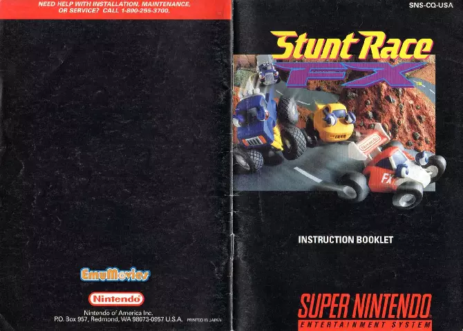 manual for Stunt Race FX