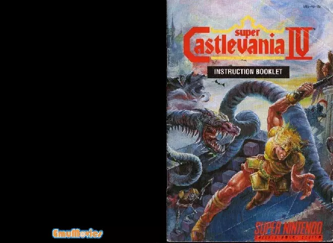 manual for Super Castlevania IV