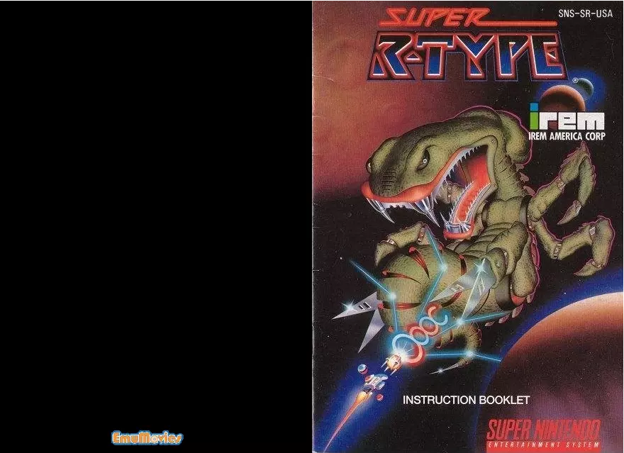manual for Super R-Type