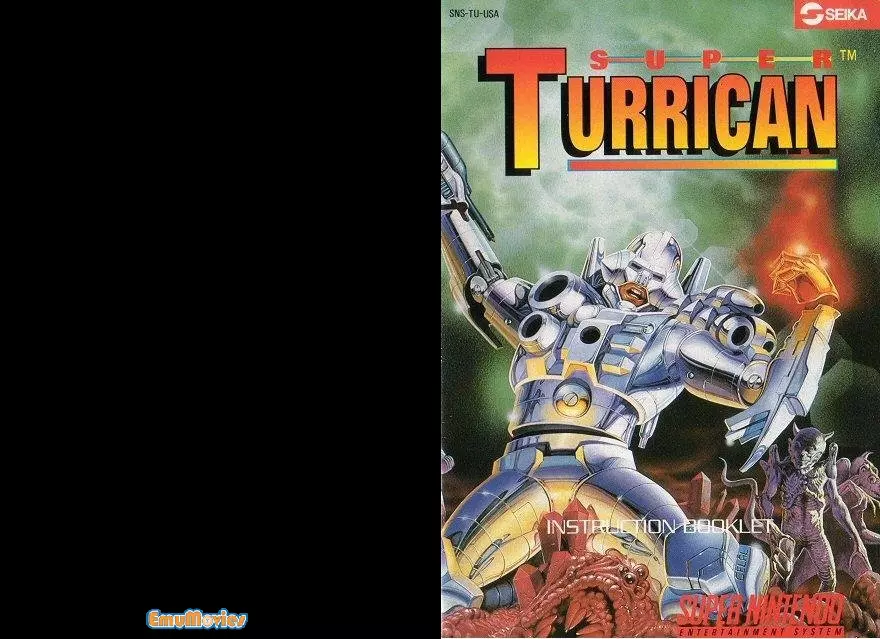 manual for Super Turrican