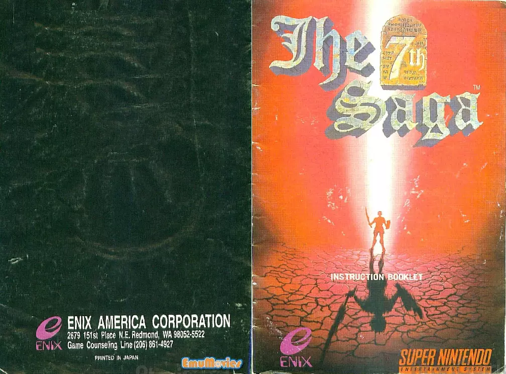 manual for 7th Saga, The