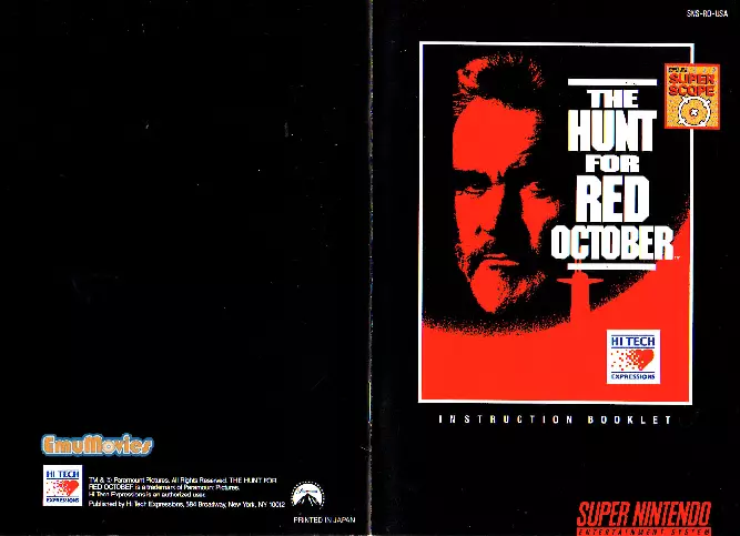 manual for Hunt for Red October, The