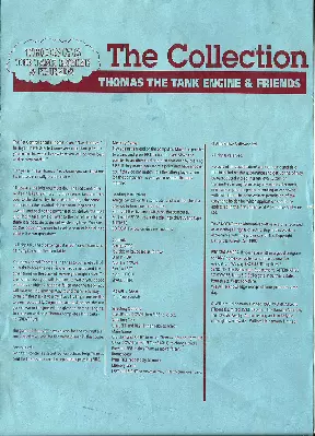 manual for Thomas the Tank Engine and Friends