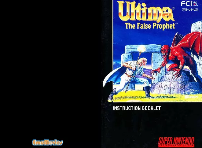 manual for Ultima VI - The False Prophet (Beta)
