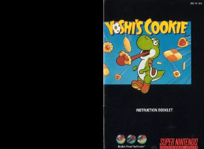 manual for Yoshi's Cookie