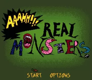 Image n° 1 - screenshots  : AAAHH!!! Real Monsters