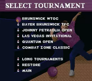 Image n° 5 - screenshots  : Brunswick World Tournament of Champions