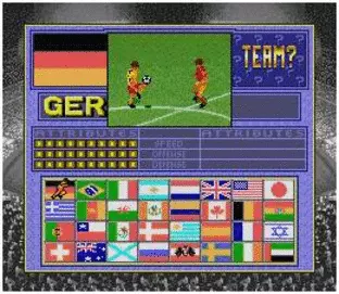 Image n° 3 - screenshots : Champions World Class Soccer Image n° 3 - screenshots : Champions World Class Soccer