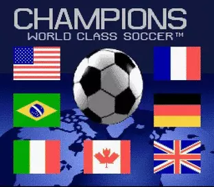 Image n° 4 - screenshots  : Champions World Class Soccer