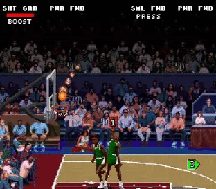 Image n° 3 - screenshots  : College Slam Basketball