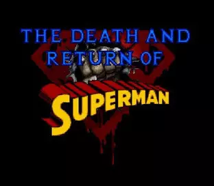 Image n° 3 - screenshots  : Death and Return of Superman, The