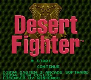 Image n° 3 - screenshots  : Desert Fighter (Beta)