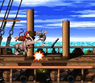 Image n° 6 - screenshots  : Donkey Kong Country 2 - Diddy's Kong Quest