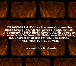 Image n° 5 - screenshots  : Dragon's Lair