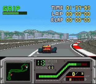 Image n° 3 - screenshots  : F1 Super Driving