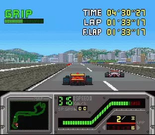 Image n° 5 - screenshots  : F1 Super Driving