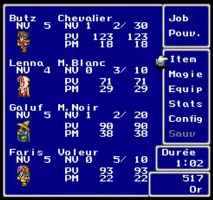 Image n° 3 - screenshots  : Final Fantasy V