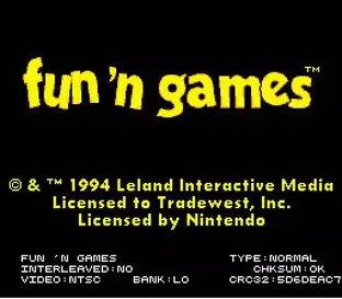 Image n° 5 - screenshots  : Fun 'N Games