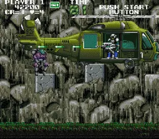 Image n° 1 - screenshots  : Gunforce - Battle Fire Engulfed Terror Island