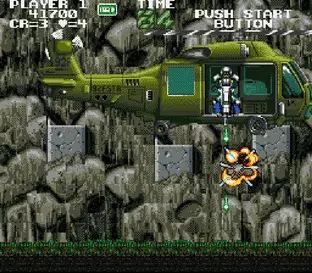 Image n° 3 - screenshots : Gunforce - Battle Fire Engulfed Terror Island Image n° 3 - screenshots : Gunforce - Battle Fire Engulfed Terror Island