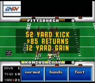 Image n° 9 - screenshots  : John Madden Football '93