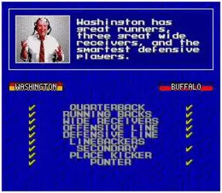 Image n° 6 - screenshots  : John Madden Football '93