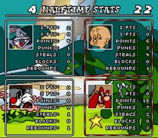 Image n° 9 - screenshots  : Looney Tunes B-Ball