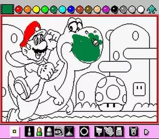 Image n° 7 - screenshots  : Mario Paint