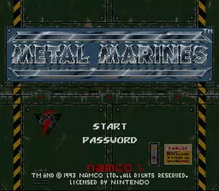Image n° 9 - screenshots  : Metal Marines