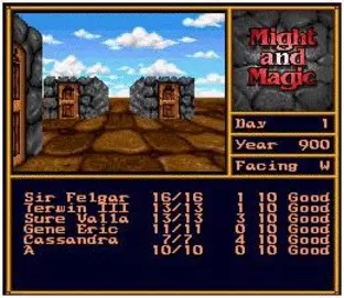 Image n° 4 - screenshots  : Might and Magic II - Gates to Another World