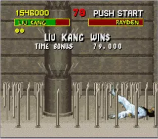 Image n° 8 - screenshots  : Mortal Kombat