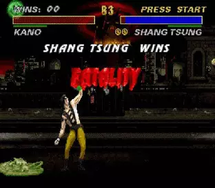 Image n° 9 - screenshots  : Mortal Kombat 3 (Beta)