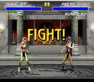 Image n° 6 - screenshots  : Mortal Kombat 3 (Beta)