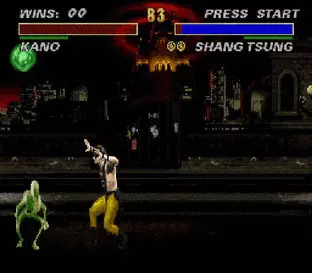 Image n° 5 - screenshots  : Mortal Kombat 3 (Beta)