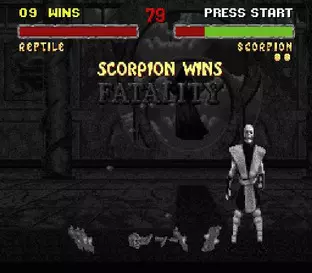 Image n° 3 - screenshots  : Mortal Kombat II (Beta)