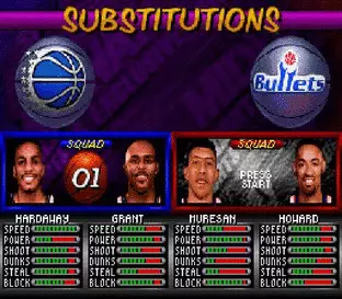 Image n° 9 - screenshots  : NBA Hang Time