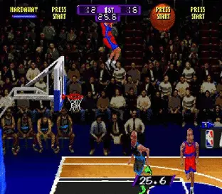 Image n° 5 - screenshots  : NBA Hang Time