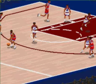 Image n° 5 - screenshots  : NBA Live '95