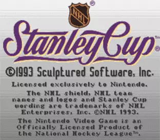 Image n° 3 - screenshots  : NHL Stanley Cup
