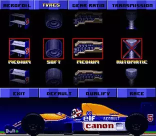 Image n° 6 - screenshots  : Nigel Mansell's World Championship Racing
