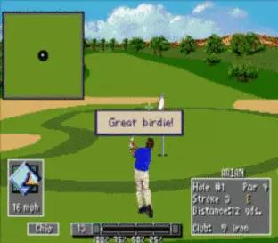 Image n° 3 - screenshots  : PGA Tour Golf
