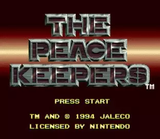 Image n° 3 - screenshots  : Peace Keepers, The