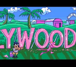 Image n° 5 - screenshots  : Pink Panther in Pink Goes to Hollywood