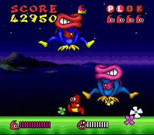 Image n° 7 - screenshots  : Plok!