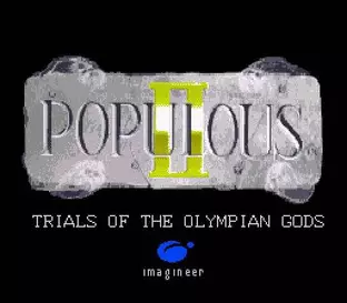Image n° 5 - screenshots  : Populous II - Trials of the Olympian Gods